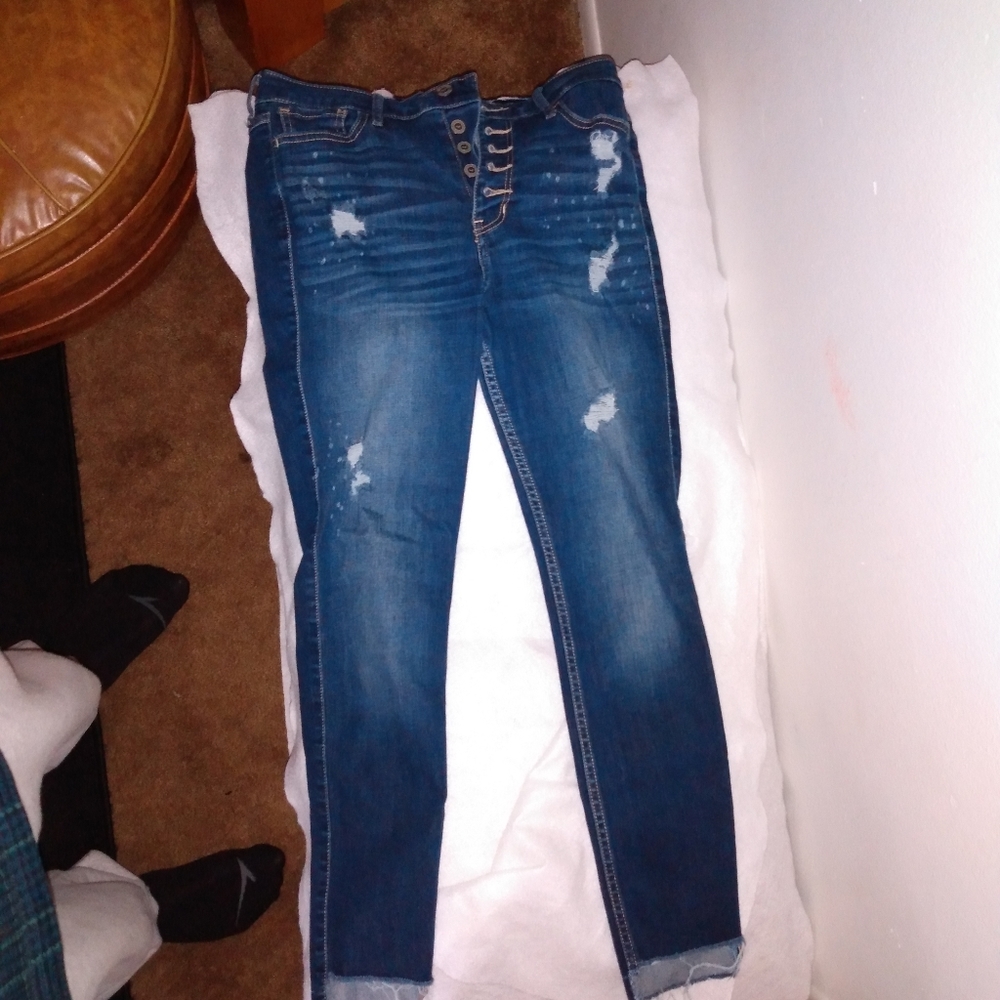Hollister jeans High Rise Super Skinny Crop